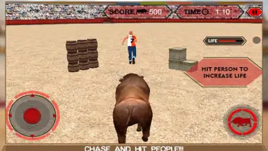 Angry Bull Attack Arena Sim 3D screenshot 9