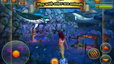 Cute Mermaid Simulator 3D screenshot 13