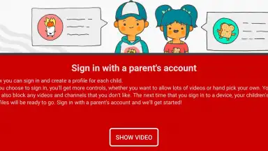 YouTube Kids screenshot 1