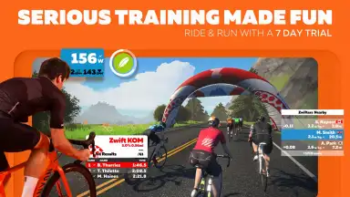 Zwift screenshot 7