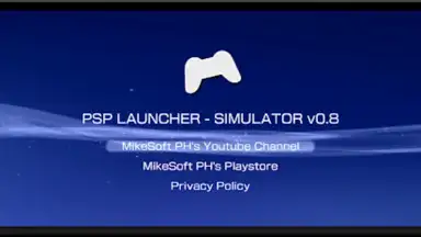 PSP Simulator - Launcher screenshot 3
