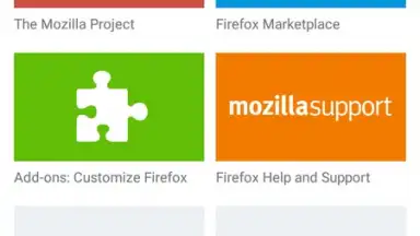 Firefox Beta screenshot 1