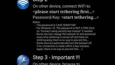 SecureTether WiFi screenshot 2