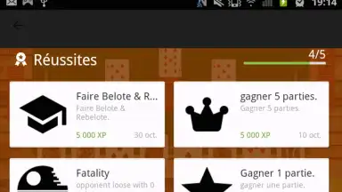 Belote Gratuit screenshot 4