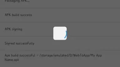 WebToApp screenshot 3