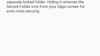 Secure Folder (Samsung) screenshot 2