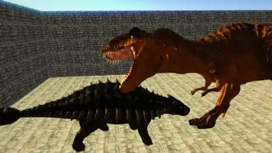 Dino Anky vs T-Rex Colloseum screenshot 3