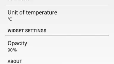World Weather Widget screenshot 1