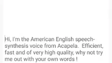 Acapela TTS Voices screenshot 6