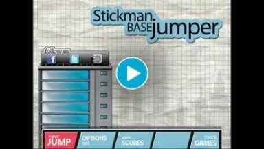 Stickman Base Jumper screenshot 1