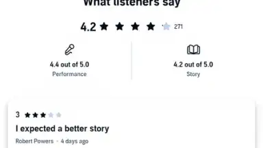 Audible screenshot 5