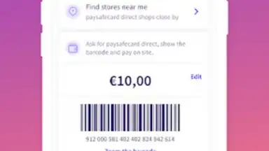 paysafecard screenshot 1
