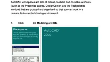Autocad 2007 3D Tutorial screenshot 5