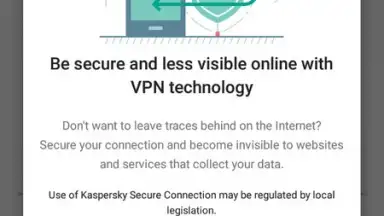Kaspersky Fast Secure VPN screenshot 2