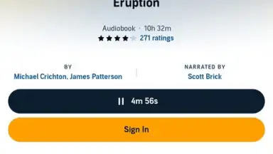Audible screenshot 12