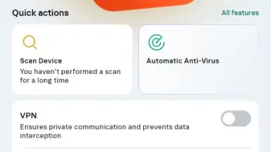 Kaspersky Antivirus & VPN screenshot 1