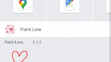 Paint Love - widget for couple screenshot 2