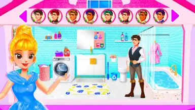 Princess Doll House Decoration screenshot 3