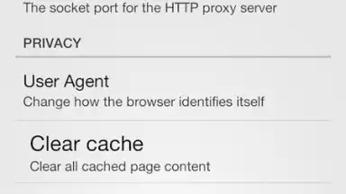 Orweb: Private Web Browser screenshot 12