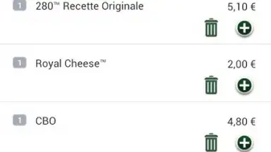 McDo+ screenshot 2
