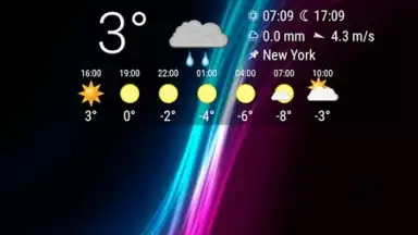 Simple Time & Weather Widget screenshot 4