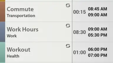 Schedule Planner Classic screenshot 6