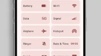 iOS 17 Status Bar screenshot 2