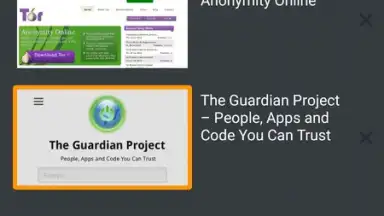 Orfox: Tor Browser screenshot 8