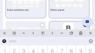 Yandex Keyboard screenshot 1