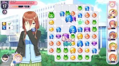 The Quintessential Quintuplets: The Quintuplets Can’t Divide the Puzzle Into Five Equal Parts screenshot 2