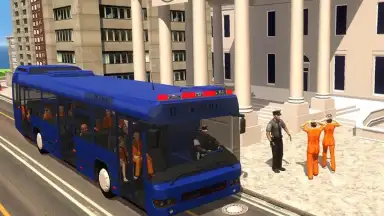 Police Bus Prisoner Transport screenshot 7