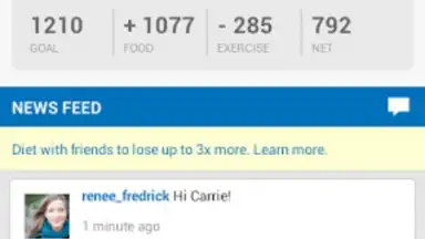 Calorie Counter - MyFitnessPal screenshot 3