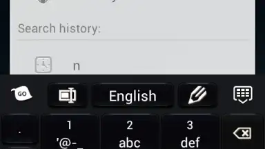 Black Style Keyboard screenshot 1
