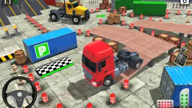 Real Euro Truck Parking Games screenshot 7