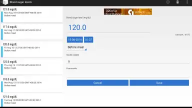 Контроль сахара в крови screenshot 4