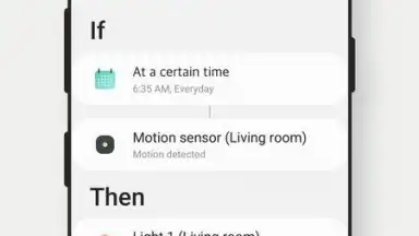 Samsung SmartThings screenshot 1