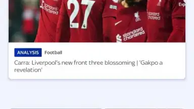 Sky Sports screenshot 1