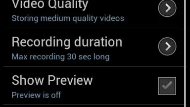 Secret Video Recorder (Android 1X) screenshot 9