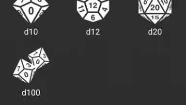 RPG Simple Dice screenshot 1