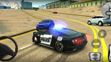 Police Car Drift شرطة الهجوله screenshot 5