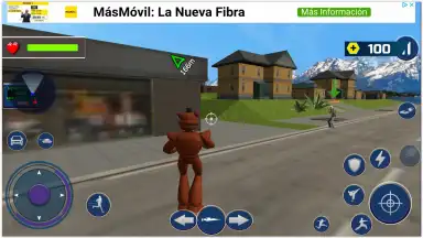 Bear Rope Hero Vice Town screenshot 5
