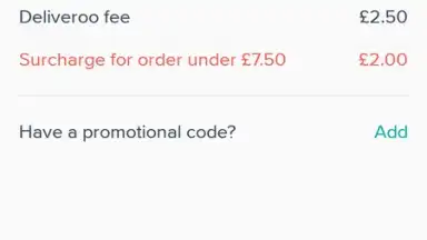 Deliveroo screenshot 8