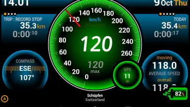 Ulysse Speedometer screenshot 11