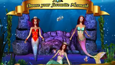 Cute Mermaid Simulator 3D screenshot 9