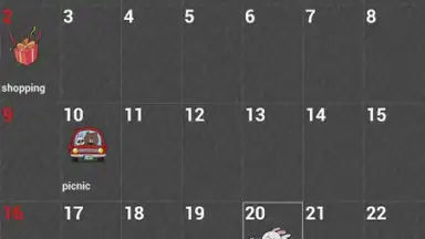 dodol Calendar Widget screenshot 3