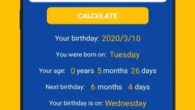 Age Calculator screenshot 3