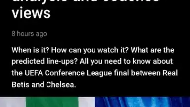 Conference League screenshot 1