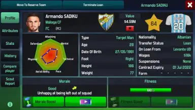 Soccer Manager 2020 screenshot 1