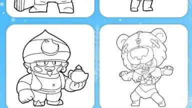 Coloring Brawl Stars screenshot 9