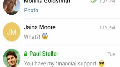 BD Messenger screenshot 1